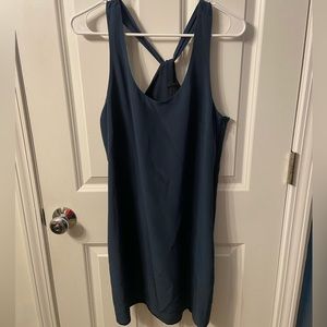 J. Crew, navy blue dress